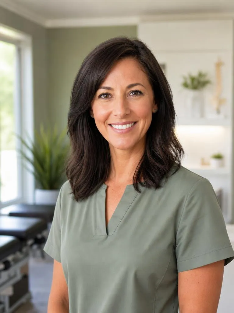 Portrait of Dr. Elena Vance, Clinic Director